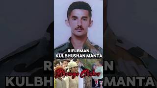 Shaurya Chakra to Rifleman Kulbhushan Manta 💐 Rashtriya Rifles  Pain amp Pride of Family shorts [upl. by Ilka503]