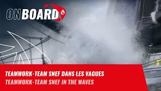 LIMOCA TeamWorkTeam Snef dans les vagues  Vendée Globe 2024 [upl. by Ydnas]