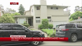 FBI raids home owned by Oakland Mayor Sheng Thao [upl. by Ayle]