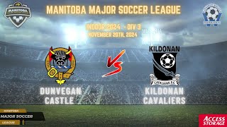 November 20th WSF Div 2 Dunvegan Castle vs Kildonan Cavaliers [upl. by Hittel13]