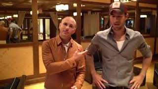 Pitbull and Enrique Iglesias Funny Moments  pitubullenriquetour [upl. by Ahsienel]