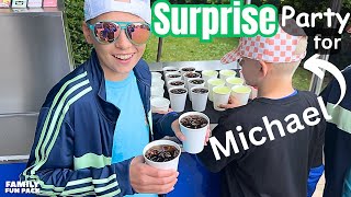 Huge Surprise Party for Michael Family Birthday Celebration [upl. by Magee944]