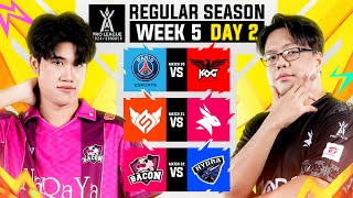 การแข่งขัน RoV Pro League 2024 Summer  Regular Season  Week 5 Day 2 [upl. by Alecia]