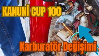 CUP 100 Karburatör Değişimi  Kanuni  Mondial  Ramzey Kuba [upl. by Haeel]