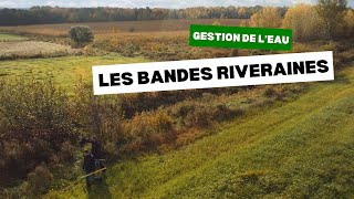 Gestion de leau  Les bonnes pratiques relatives aux bandes riveraines [upl. by Lissie]