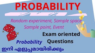 1 Theory of Probability  Quantitative Techniques calicut university in Malayalam [upl. by Noswad]