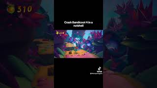 Crash 4 in a nutshell gaming crashbandicoot playstation [upl. by Delanos268]