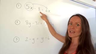 The Maths Prof Solving Linear Equations part 2 [upl. by Spancake]