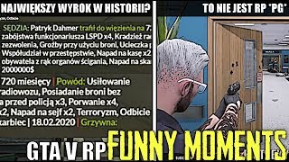 GTA V RPNAJWIĘKSZY WYROK W HISTORIITO NIE JEST RP PGDYMY NA SZPITALUCHCESZ SIĘ STRZELAĆFM [upl. by Airdnola]