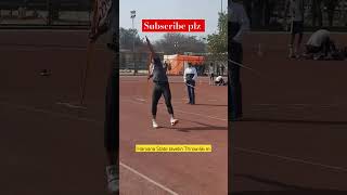 66m Javelin Throw State Championship viral youtube shotsvideo trading neerajchopra athletics [upl. by Pubilis]