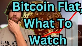 Bitcoin Flat What To Watch E438 crypto grt xrp algo ankr btc crypto [upl. by Giwdul125]