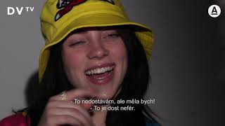 Billie Eilish v DVTV Na rozhovor ve kterém radila i maminka vzpomíná Emma Smetana [upl. by Ryhpez]