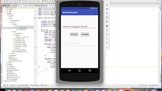 Create a Morse Code Converter Application with Android Studio [upl. by Ferro]