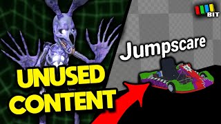 FNAF RUIN Unused Maps Characters amp MORE  LOST BITS TetraBitGaming [upl. by Adliw410]