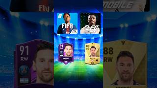 FIFA MOBILE VS FC MOBILE MESSI RW ☠️🔥 fifamobile fifa eafcmobile24 fc25 [upl. by Arriet638]