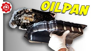 Fixing a leaking Oil Pan on a MK7 [upl. by Corabelle]