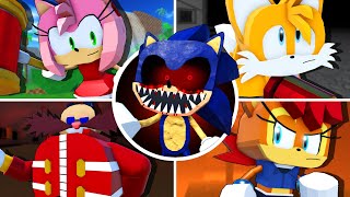 Outdated ALL 8 CHARACTERS Guide In SonicEXE The Disasters  ROBLOX [upl. by Latihs]