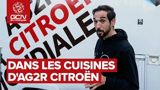 Dans les coulisses des cuisines de léquipe AG2R Citroën [upl. by Araas]