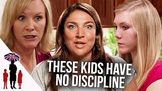 Raising 6 violent kids cant be easy  Supernanny USA [upl. by Yevi]