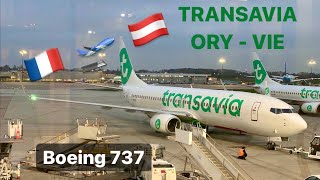 Transavia TO4288  🇫🇷 Paris Orly ORY  Vienna VIE 🇦🇹  Boeing 737  800  Economy [upl. by Olleina]