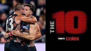 The 10 BEST MOMENTS from Round 11  AFL [upl. by Iznik923]