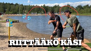 HAASTAVIN KISALAYOUT  SIBBE  Frisbeegolf SM Vlog Part 2 [upl. by Mazur]