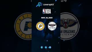 NBA Pacers VS Pelicans 20241126 [upl. by Nimoynib]