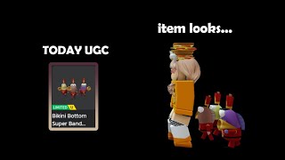 SpongeBob Simulator week 3 UGC Bikini Bottom Super Band Buddies sold out 🚫 [upl. by Stoeber]