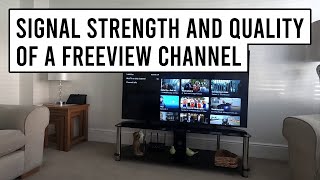 How to View the Signal Strength and Quality of a Freeview Channel on a Phillips Television [upl. by Gambrill]