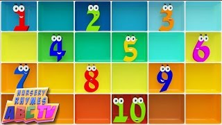 Number Song  Ten Little Numbers [upl. by Fairfax]