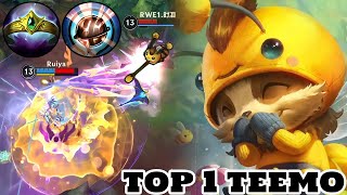 Wild Rift Teemo  Top 1 Teemo Gameplay Rank Master [upl. by Yvonner526]