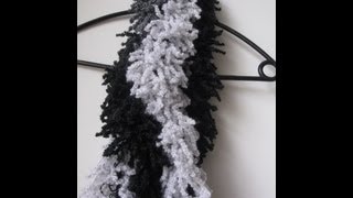 Boa Scarf  Crochet Tutorial  How to use Bellini Yarn [upl. by Htiduy]