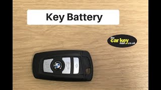 Key Battery BMW HOW TO Change [upl. by Chane482]