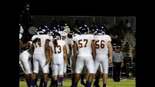 South Plantation QB Erin Dimeglios first play [upl. by Collier]