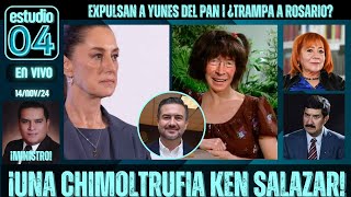 Claudia destroza a Ken quotLa Chimoltrufiaquot Salazar  Expulsa a los Yunes  ESTUDIO 04 [upl. by Nellac786]