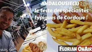 ANDALOUSIE 3  Je teste 2 spécialités de Cordoue  VLOG 183 [upl. by Oecam]