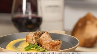 Les recettes Toutlevin  Ballottines de veau aux cèpes  Château de La Dauphine [upl. by Yleek]