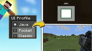 How to change MCPE to JAVA edition minecraft only in 1 mod 😍 [upl. by Cesaro151]