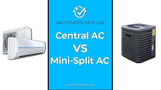 Mini Split Vs Central AC  Which One Should You Choose [upl. by Okoyik]