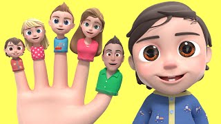 Finger Family and more Nursery Rhymes Songs LetsGoMartin [upl. by Melitta753]