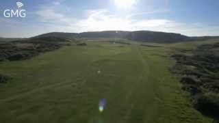 Bamburgh Castle Golf Club Hole 2 Picnic Bay [upl. by Aciret]