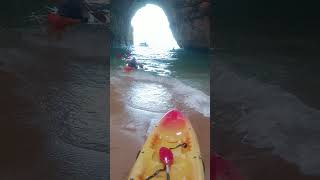 By kayak to the Benagil Cave Algarve Portugal [upl. by Persson]