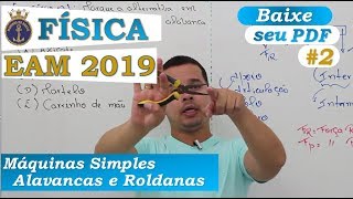 EAM 20192020  Contagem Regressiva 2 MÃ¡quinas Simples  Alavancas e Roldanas [upl. by Berneta]