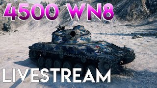 My 4600 Wn8 LiveStream  World of Tanks  May 26th [upl. by Fineberg]