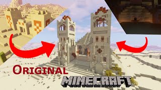 Minecraft Desert Tempel UPGRADEN  Timelapse [upl. by Snoddy]