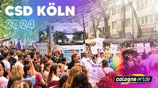 CSD Köln Recap  ColognePride  Demonstration 2024 [upl. by Solis113]