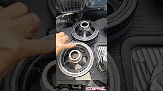 Crankshaft Pulley broken Mercedes S350 AMC Mercedes S350 [upl. by Gader493]