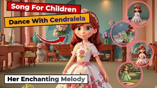 Dance with CendralelaSong for childrensPrincess songsCartoon CinderellaSong with lyrics [upl. by Hiett225]