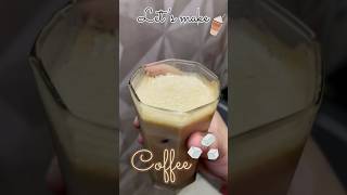 Frappe coffee with milk in just 5 min🔥😍❤️ shorts cooking [upl. by Esined]