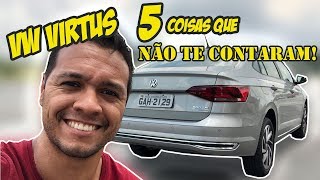 5 coisas que ninguém te contou sobre o Volkswagen Virtus [upl. by Lundt]